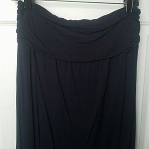 Dark Black Long Skirt.